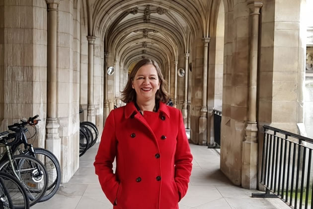 Fleur Anderson at the Houses of Parliament 