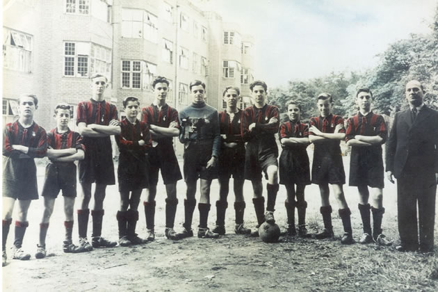 The Highlands Heath Gibraltar boys Football Team in 1941