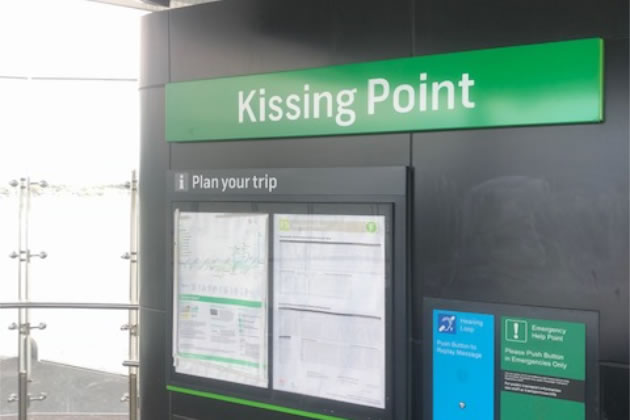 Kissing Point is two ferry stops from Chiswick 