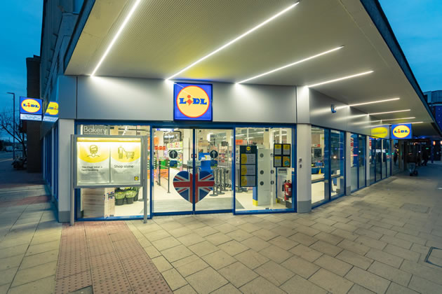 The new Lidl store on Putney High Street 