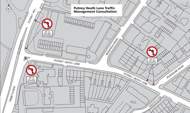 More Traffic Restrictions Introduced in East Putney