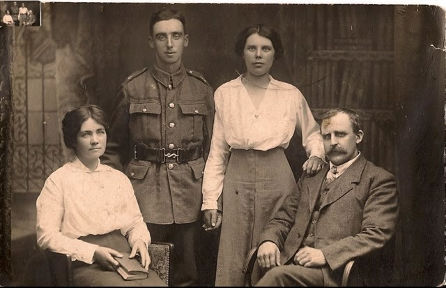 Arthur JJ Wilkins (second from left)