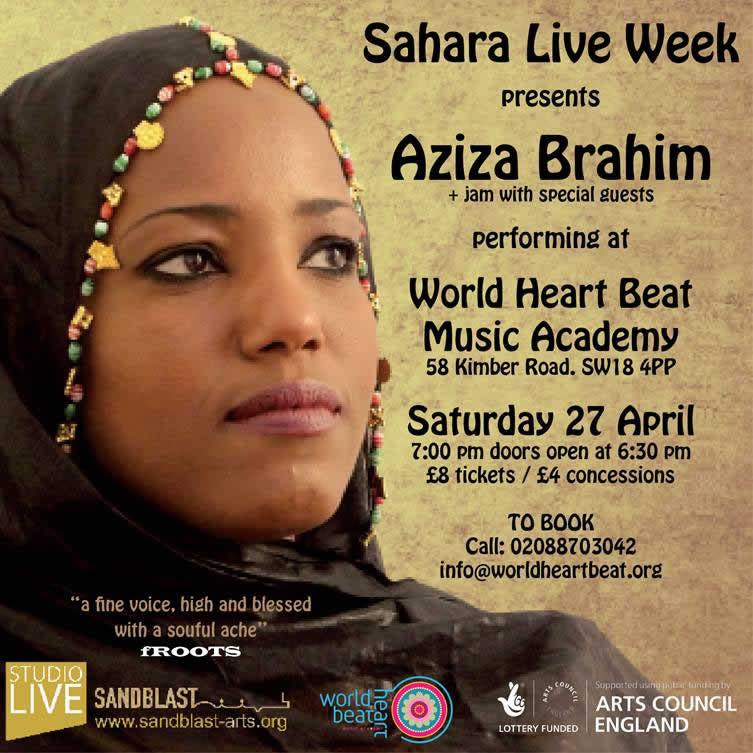 <b>...</b> regarded as one of the most talented musical voices from <b>Western Sahara</b>. - sahara