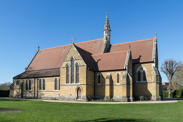 All Saints' Church, Putney Common. Picture: David Iliff 