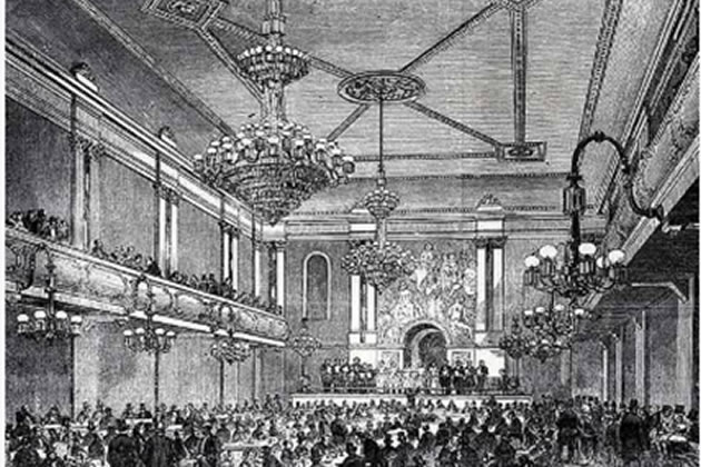 Canterbury Hall (Music Hall) 1856
