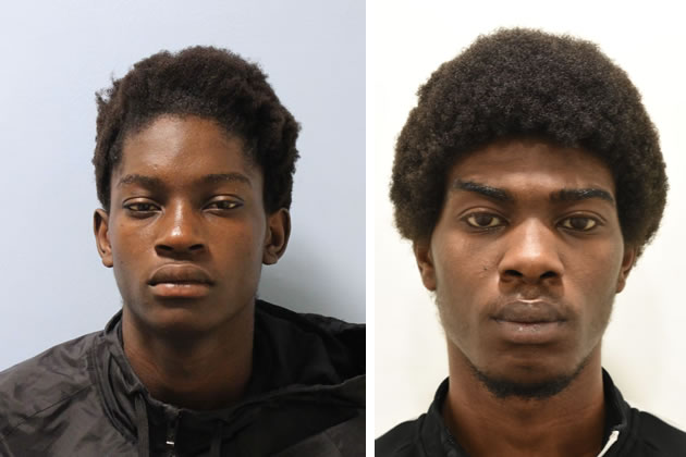 Muhammed Danso (left) and Elijah Roye (right) found guilty of killing 