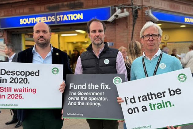 Senior Conservatives including council leader Robert Morritt gave their support to the campaign 
