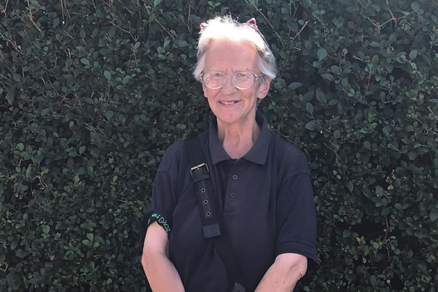 Mo Dingle volunteered at Putney Animal Hospital for over 30 years 