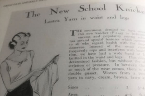 Knickers that came with a risk of scarring