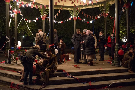 Battersea Park�s historic and picturesque bandstand is to feature prominently in the movie